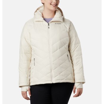 Columbia Ženske Jakne - Heavenly Hooded Plus Size Krem | ZOLN-37428
